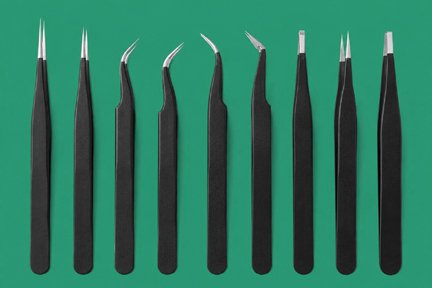 Antistatic Tool Tweezers Set